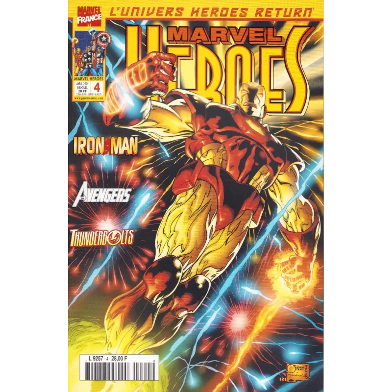Marvel Heroes (4) - Iron man - Avengers - Thundersbolts