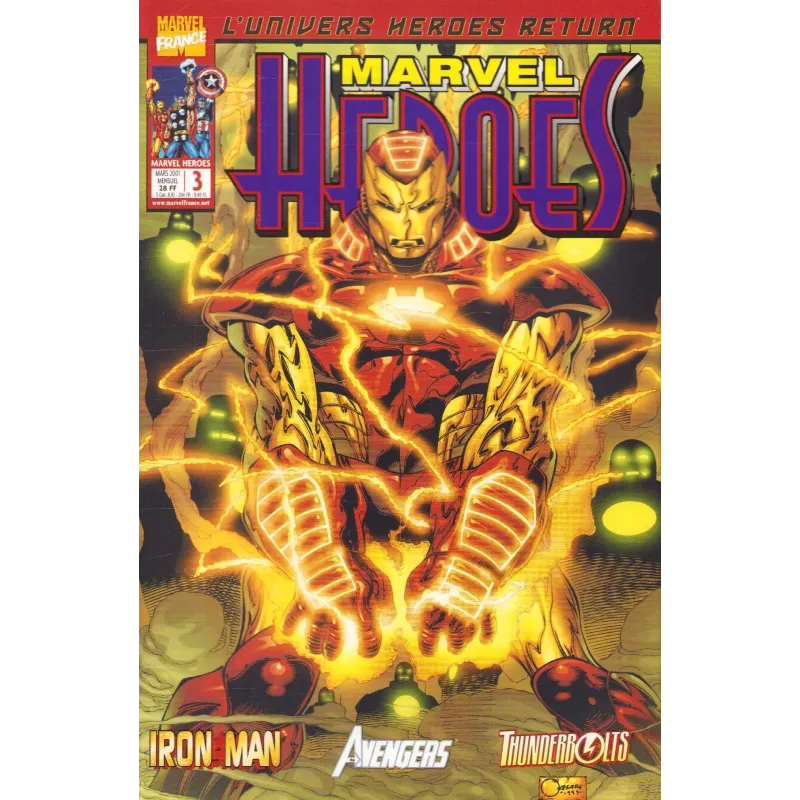 copy of Marvel Heroes (4) - Iron man - Avengers - Thundersbolts
