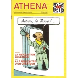 Tintin (HS) - revue Athena (72) - Adieu la terre