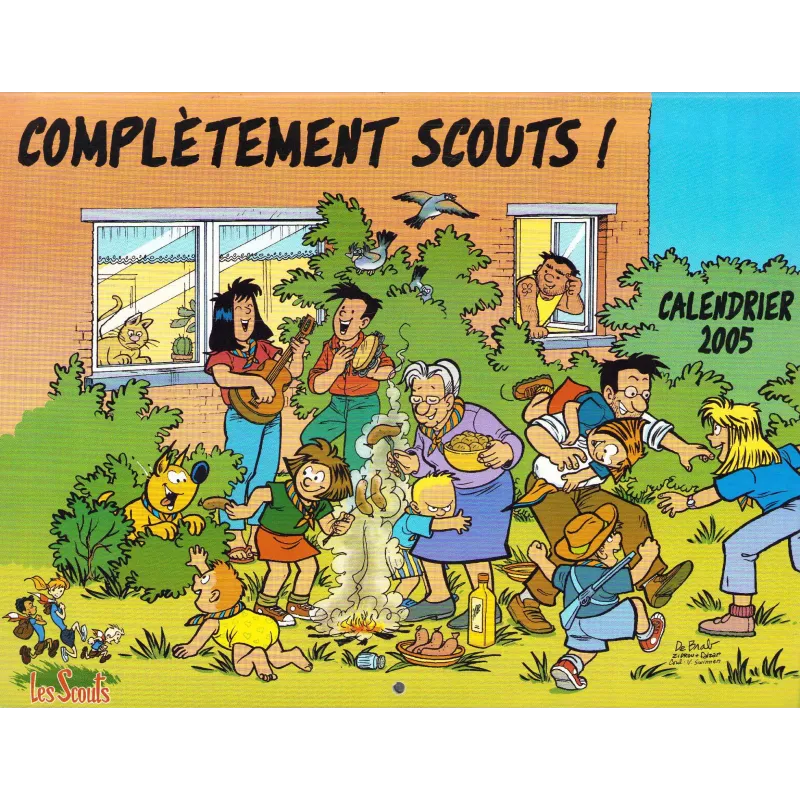 Scout - Calendrier 2005 - Complétement scout