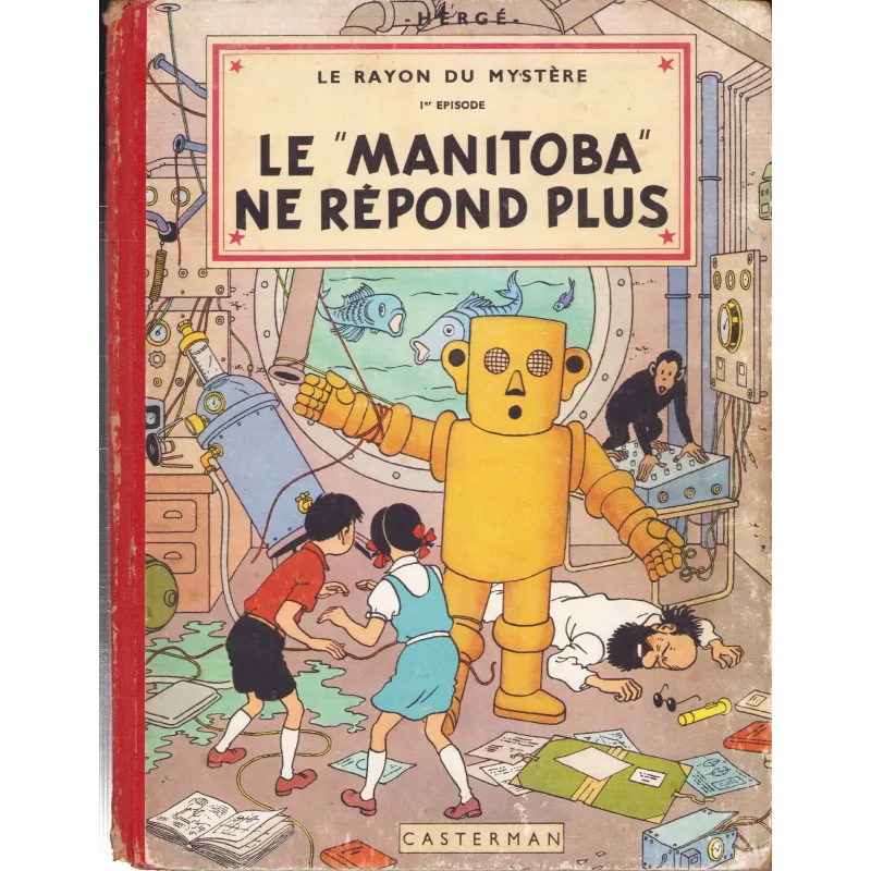 Jo Zette et Jocko (3) - Le rayon du mystère (1- Le Manitoba ne répond plus