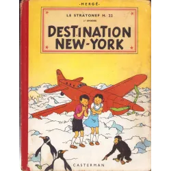 Jo Zette et Jocko (2) - Le stratonef H 22 (2) - Destination New York