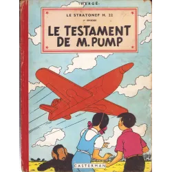Jo Zette et Jocko (1) - Le stratonef H 22 (1) - Le testament de M Pump