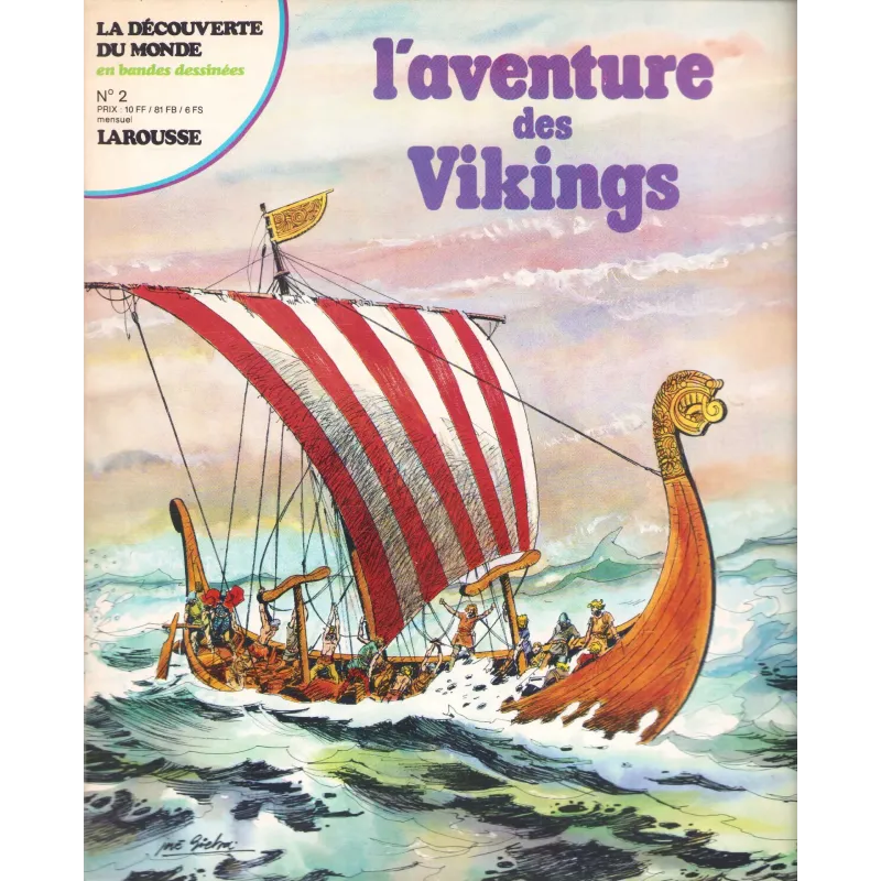 La découverte du monde en Bandes Dessinées - L'aventure des vikings (2)