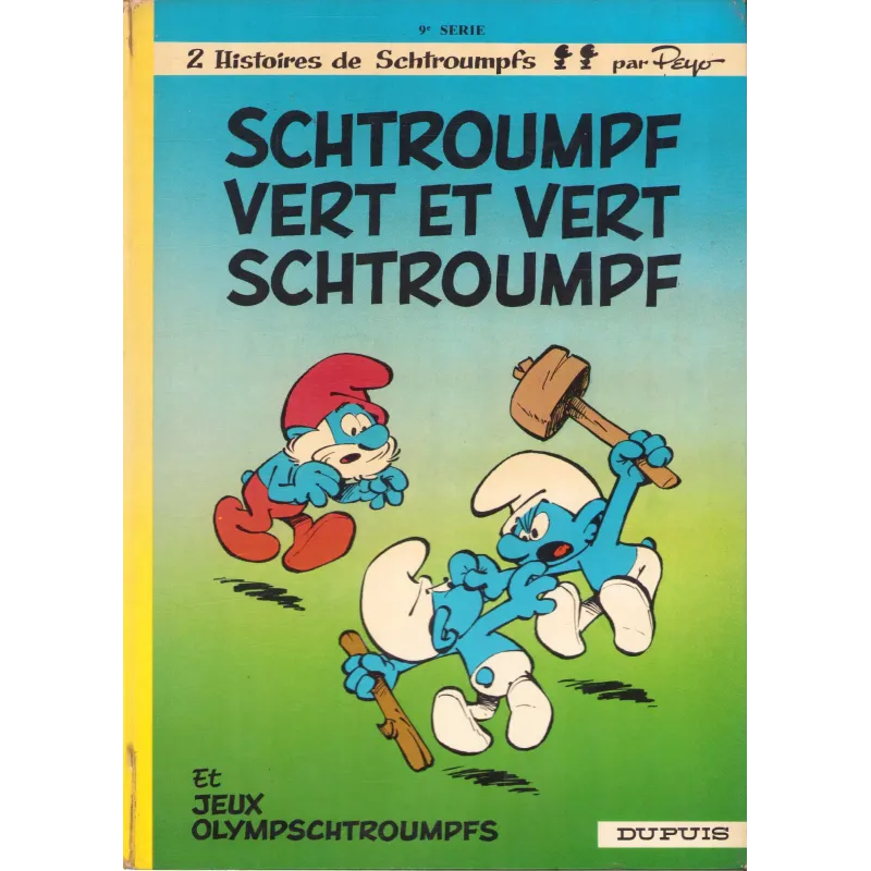 Les schtroumpfs (9) - Schtroumpf vert et vert schtroumpf