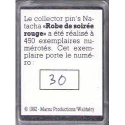 Natacha (HS) - Robe de soirée rouge