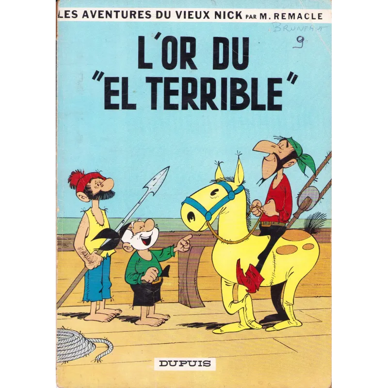 Le vieux Nick et Barbe noire (9) - L'or du El terrible