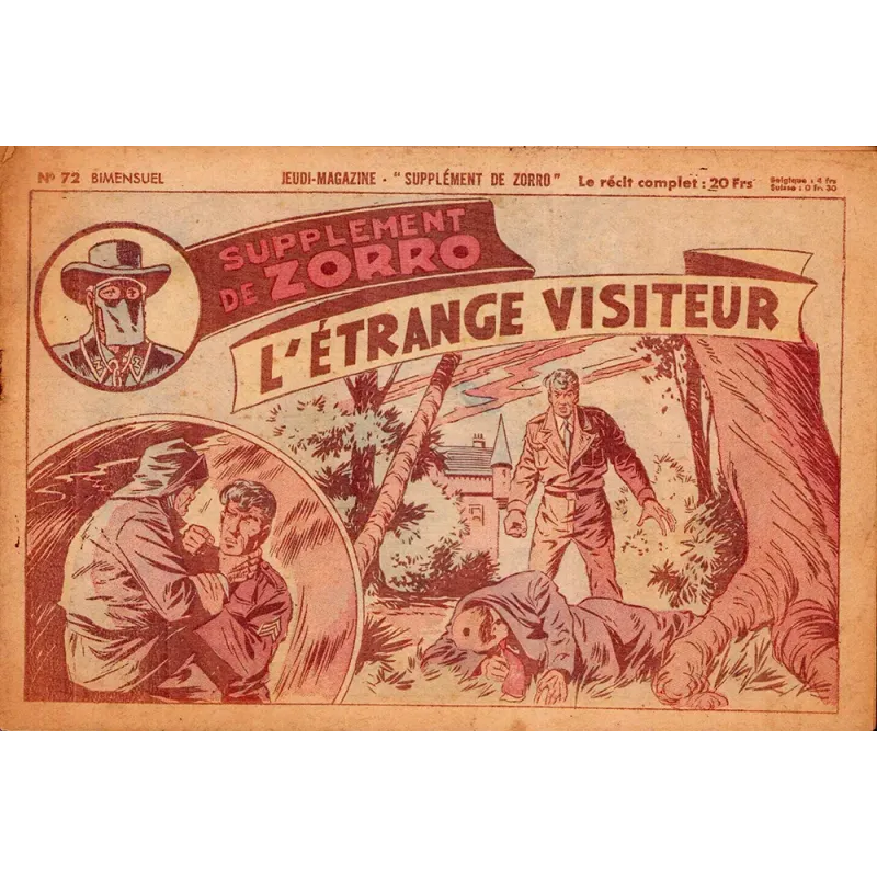 Supplément de Zorro (72) - L'étrange visiteur