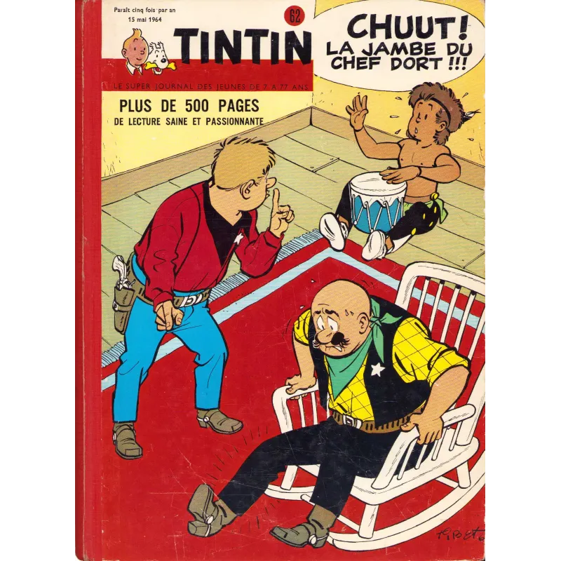 copia de copia de Recueil Tintin (62) - Tintin magazine 18e année