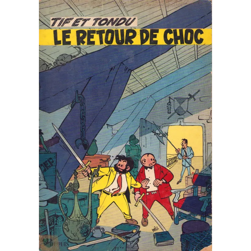 Tif et Tondu (5) - Le retour de Choc