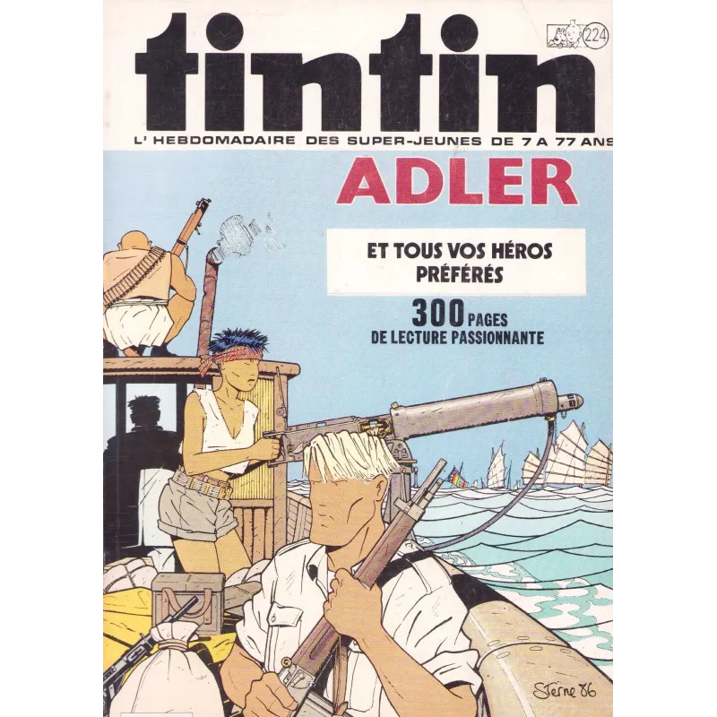 Tintin recueil - Mini (224) - fascicules 7 à 11 (42e année)