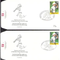 Tintin (HS) - 2 enveloppes 1e jour