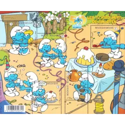 Schtroumpfs (HS) - Timbres belge
