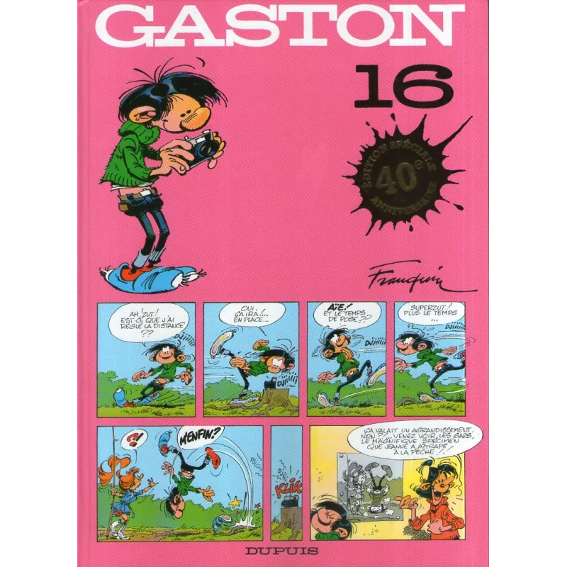 Gaston Lagaffe (16) - 40e anniversaire