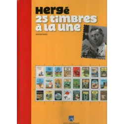 Hergé - 25 timbres à la une