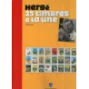 Hergé - 25 timbres à la une