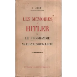 Les mémoires de Hitler et le programme national socialiste